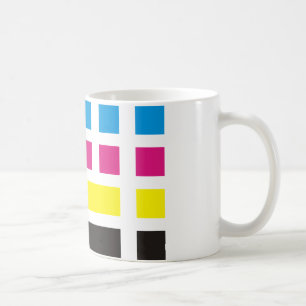 CMYK Flaggen-Tasse Kaffeetasse