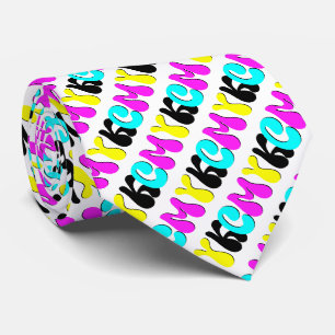 CMYK Funky Retro Krawatte