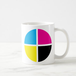 cmyk kaffeetasse