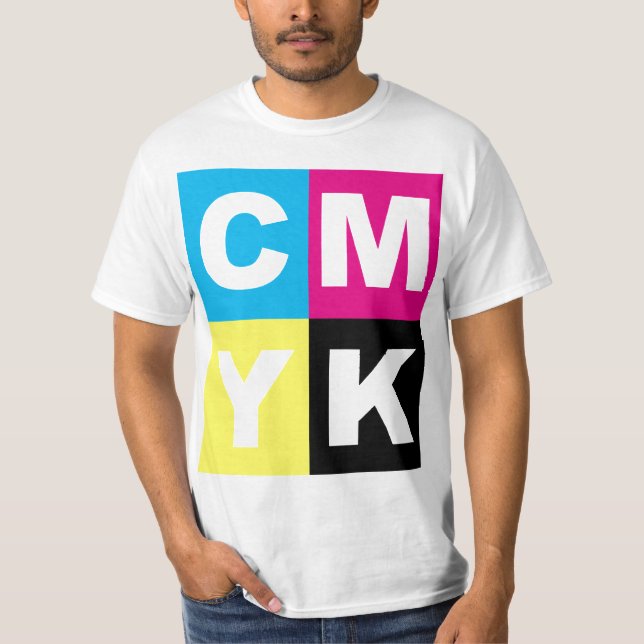 CMYK T-Shirt (Vorderseite)