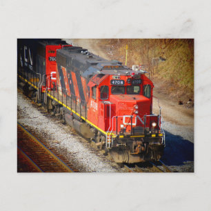CN 4708 H.M.S. Hockeypokey-Lokomotive Postkarte