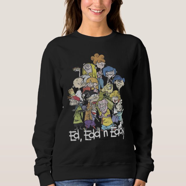CN Ed, Edd N Eddy Group Shot Logo Sweatshirt (Vorderseite)