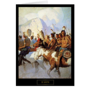 CN Wyeth Peinture historique Le Parti de la guerre