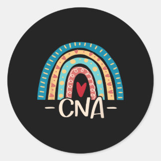CNA - Bewertungswoche zertifiziertes Krankenpflege Runder Aufkleber