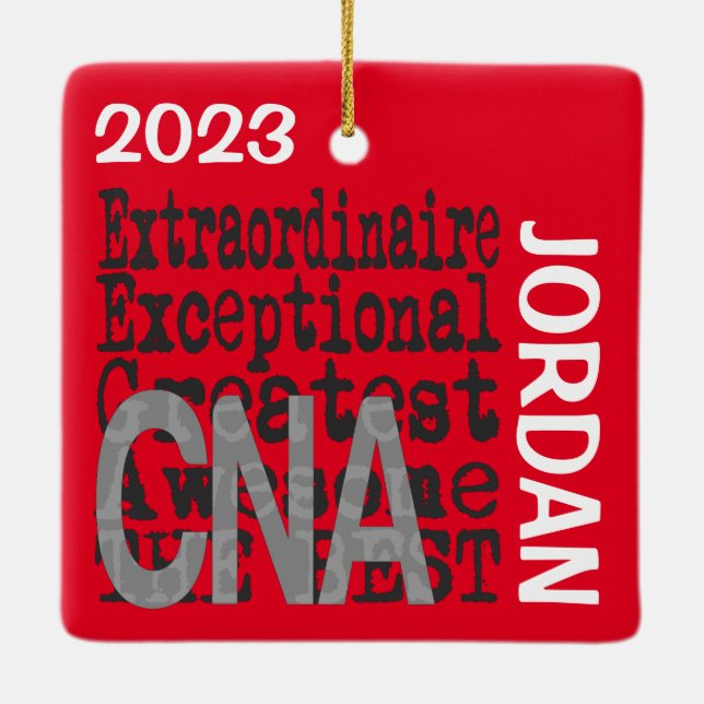 CNA Extraordinaire CUSTOM Keramikornament (Rückseite)