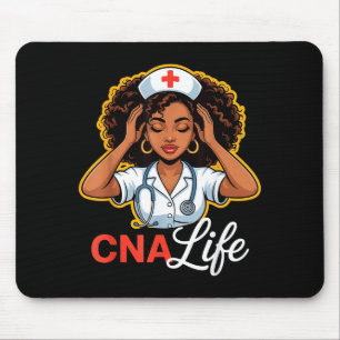 Cna Krankenpfleger Leben Schwarzer Geschichtsmonat Mousepad