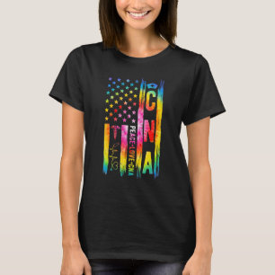 CNA Krankenpfleger US Flag Zertifizierter Pflegehe T-Shirt