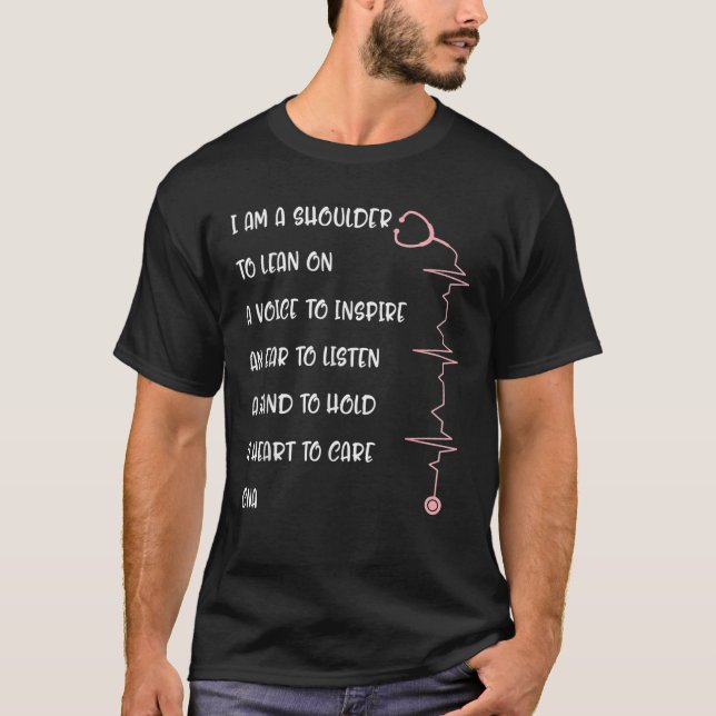CNA-Krankenpflegewoche - zertifizierte Krankenpfle T-Shirt (Vorderseite)