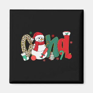 Cna Krankenschwester Schneemann Frohe Weihnachten Magnet