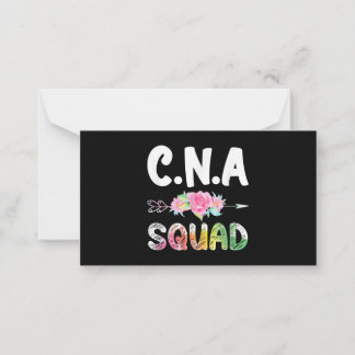 CNA-Krankenschwester-Squad-zertifizierter Krankenp Mitteilungskarte
