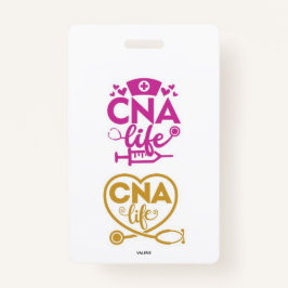CNA Life Name Badge Ausweis