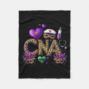 Cna Mardi Gras zertifizierte Krankenpflege Istant Fleecedecke