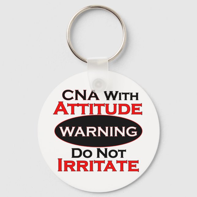 CNA mit Höflichkeit Schlüsselanhänger (Vorderseite)