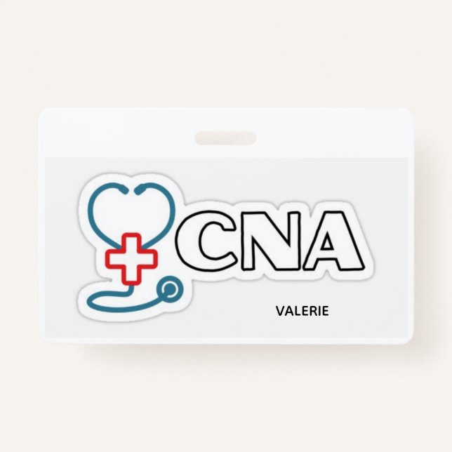 CNA Name Badge (Devant)