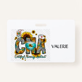 CNA Name Badge Ausweis