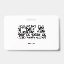 CNA Namensschild