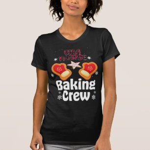 CNA Nurse Backfamilie Crew passend Weihnachten T-Shirt