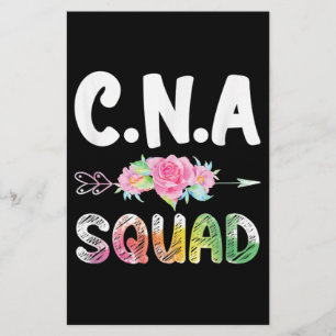 CNA Nurse Squad Certified Nursing Assistant Briefpapier