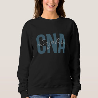 CNA Persönlicher Name Fett Schrift Sweatshirt