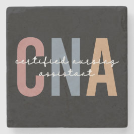 CNA Retro Certified Nursing Assistant Steinuntersetzer