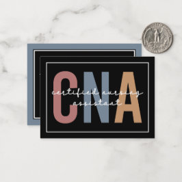 CNA-zertifizierte Assistenzausbildung Mitteilungskarte