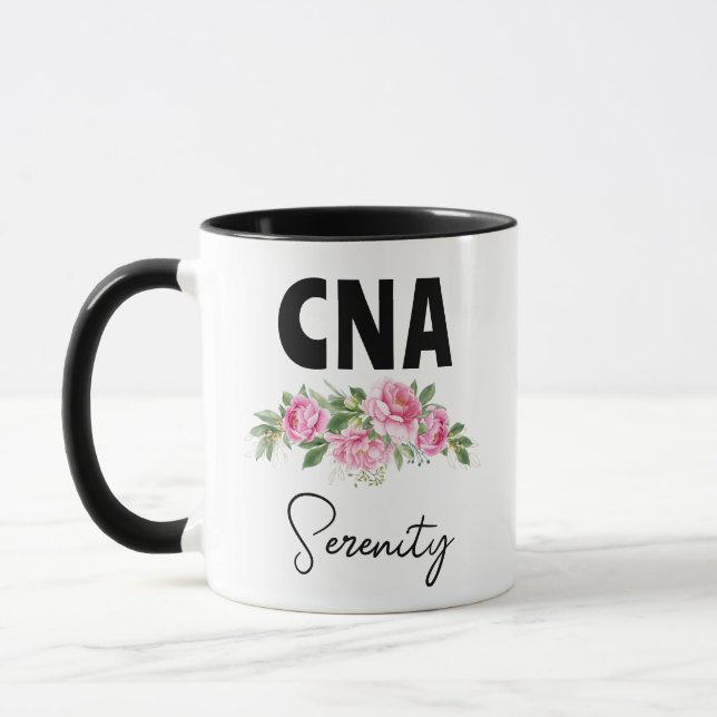 CNA-zertifizierte Krankenpflegerschule Tasse (Links)