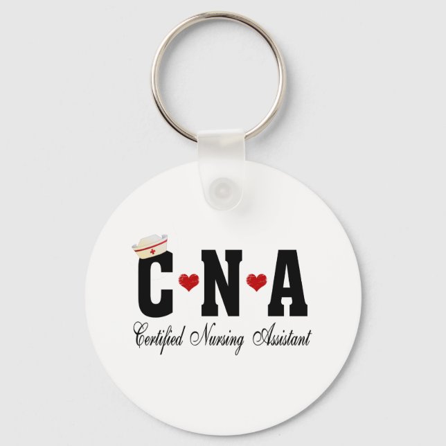 CNA-zertifizierter Krankenpfleger Schlüsselanhänger (Vorderseite)