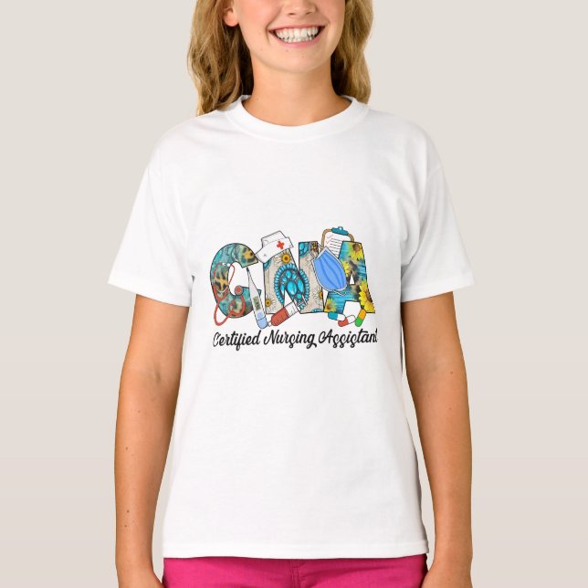 CNA-zertifizierter Krankenpfleger T-Shirt (Vorderseite)