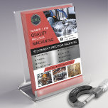 CNC-Maschinenfabrik Red Flyer<br><div class="desc">Die Fertigungsindustrie ist immer auf der Suche nach hochwertigen CNC-Bearbeitungsdienstleistungen. Stellen Sie Ihre Präzisionsbearbeitungs-Lösungen potenziellen Kunden mit diesem vollständig anpassbaren Flyer vor. Eine gute Möglichkeit,  auf Messen und Treffen mit Kunden zu werben. Alle Texte,  Logos und Bilder sind zu 100% anpassbar. Mit 1Bizchoice (Rechte vorbehalten).</div>