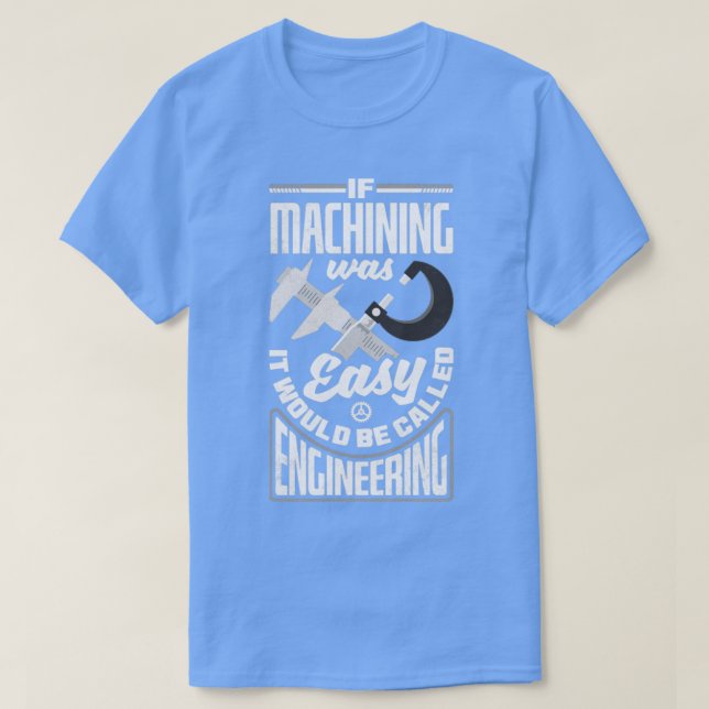 CNC-Werkzeugmacher, bei der Bearbeitung von W T-Shirt (Design vorne)