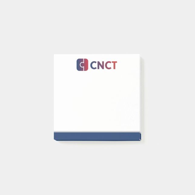 CNCT-Notizzettel Post-it Klebezettel (Vorderseite)