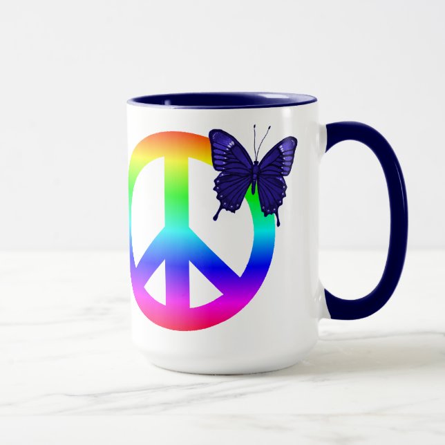 CND Schmetterling Tasse (Rechts)