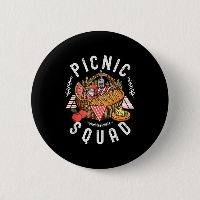 Cnic Squad Funny Family Reunion Friends Cnicking Q Button (Vorderseite)