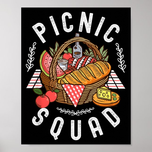 Cnic Squad Funny Family Reunion Friends Cnicking Q Poster (Vorne)