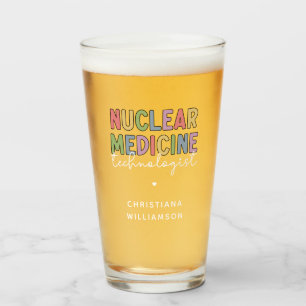 CNMT-Geschenke für den Nuklearen Medizintechniker Glas