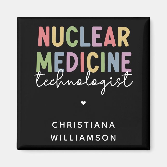 CNMT-Geschenke für den Nuklearen Medizintechniker Magnet (Vorne)