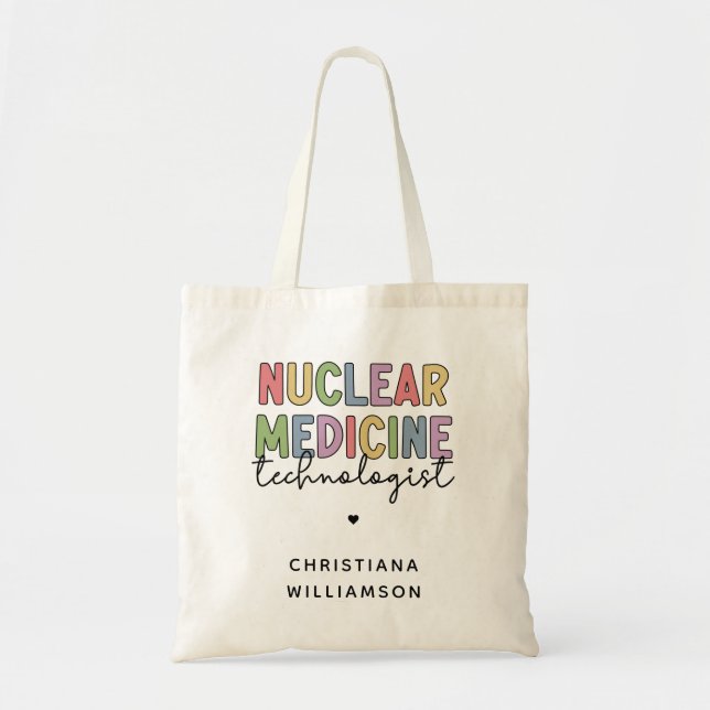 CNMT-Geschenke für den Nuklearen Medizintechniker Tragetasche (Vorne)