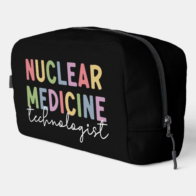 CNMT-Geschenke für den Nuklearen Medizintechniker Waschbeutel (Rechte Ecke)