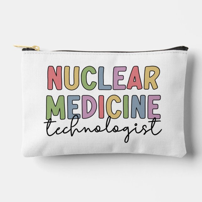 CNMT-Geschenke für den Nuklearen Medizintechniker Zubehörtasche (Vorderseite)