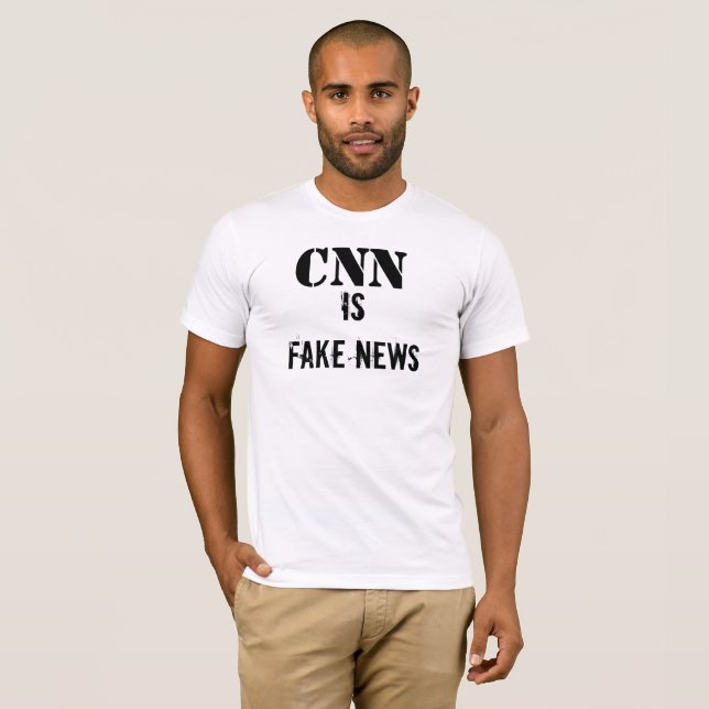 CNN ist FAKE-NACHRICHTEN T - Shirt (Vorne ganz)