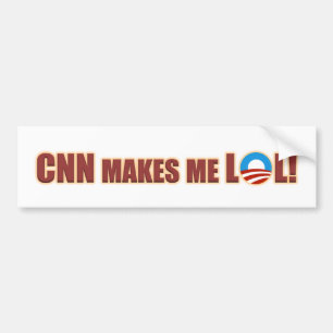 CNN macht mich LOL! Autoaufkleber