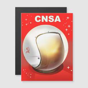 CNSA China Space Art. Magnetkarte