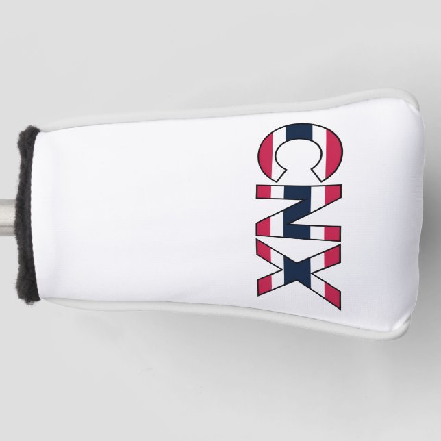CNX Putter Cover Golf Headcover (Vorderseite)