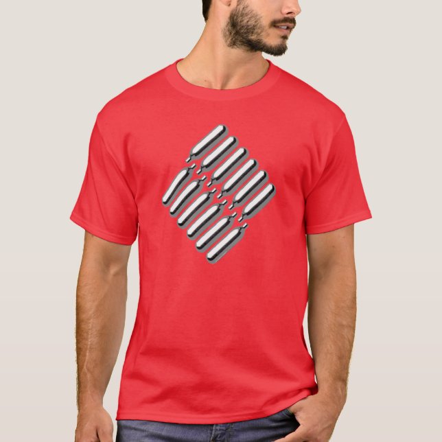 CO2 Patronen T-Shirt (Vorderseite)