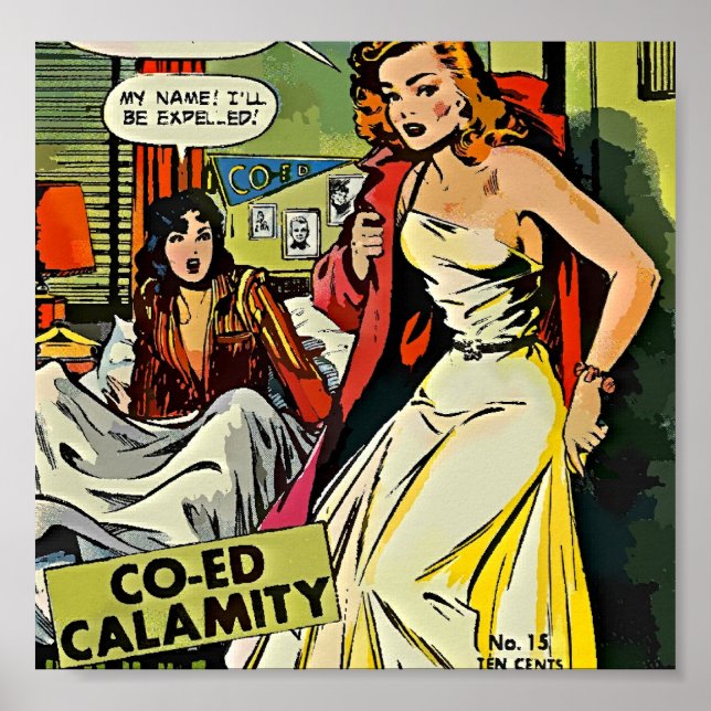 Co Ed Calamity Poster (Vorne)