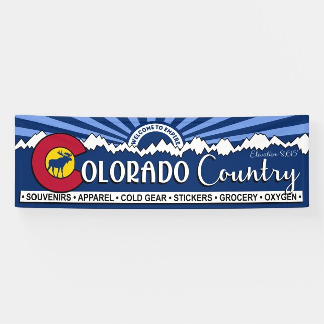Co-Land-Parkfahne Banner (Horizontal)