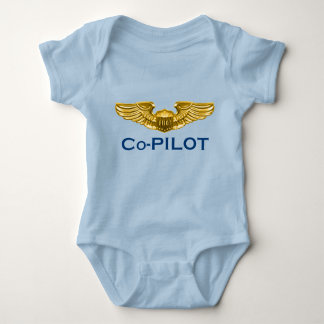 Co-Pilot Baby Bodysuit Baby Strampler