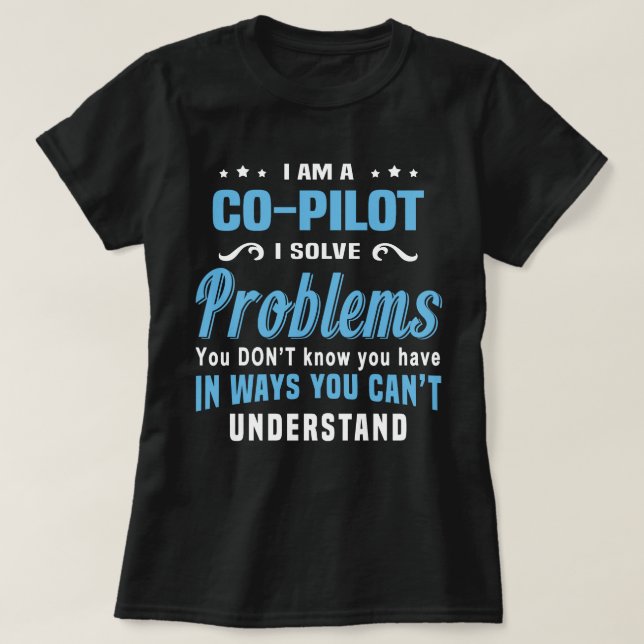 Co-Pilot T-Shirt (Design vorne)