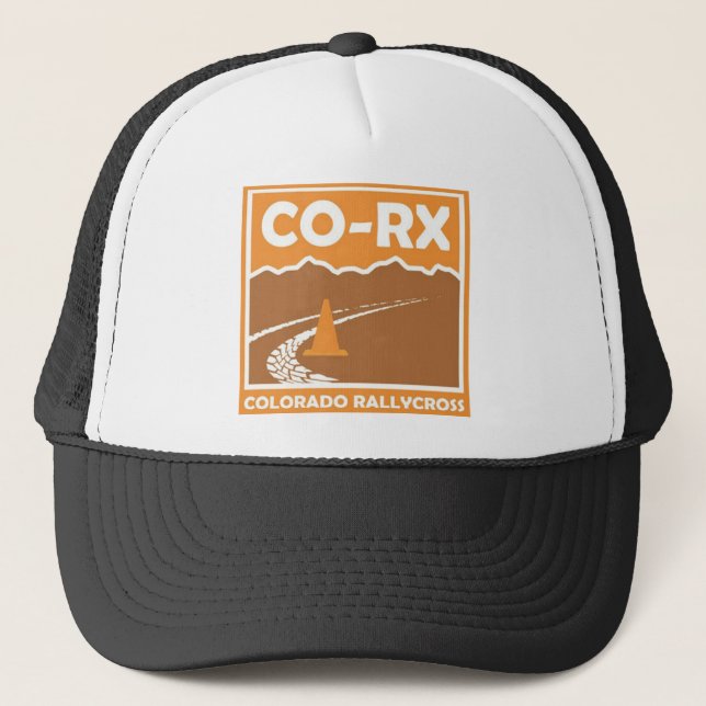 CO-RX Druckfernlastfahrerhut Truckerkappe (Vorderseite)