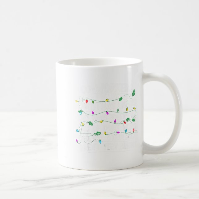 Co-workers Are Like Christmas Lights They Hang Tog Kaffeetasse (Rechts)